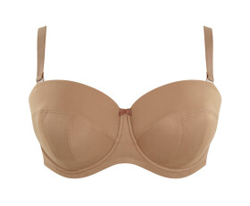 Podprsenka balkonetka Dana Strapless caramel 9670 Sculptresse