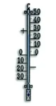 TFA 12.5002.01 černá / Nástěnný teploměr / Kov / -30 až +50 °C