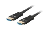Lanberg HDMI 2.1 AOC 80m / Kabel / 8K 30Hz / černý (CA-HDMI-30FB-0800-BK)