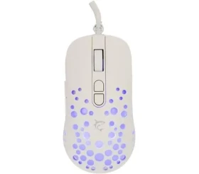White Shark TRISTAN-2 bílá / herní myš / optická / 12800 DPI / 7 tlačítek / USB / RGB (TRISTAN-W-2)