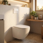 WC se sedátkem softclose závěsné SAT bílé vírové SAT67010RTORP SAT67010RTORP