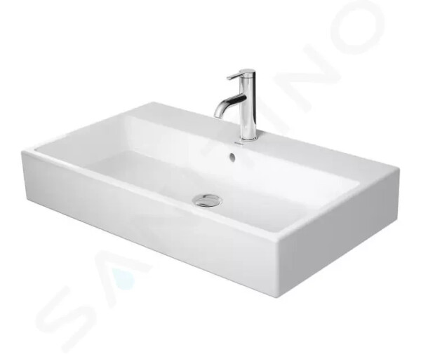 DURAVIT - Vero Air Umyvadlo 800x470 mm, s přepadem, otvor pro baterii, bílá 2350800027