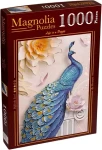 MAGNOLIA Puzzle Modrý páv