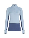 ICEBREAKER Wmns Merino 260 ZoneKnit LS Half Zip, Dawn/Zincblue/Cb (vzorek) velikost: S