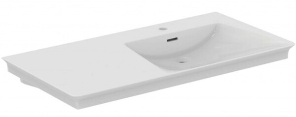 IDEAL STANDARD - La Dolce Vita Umyvadlo, 106x54 cm, pravé, s přepadem, otvor pro baterii, bílá E264701
