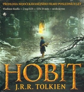 Hobit - 2CDmp3 (čte Vladimír Kudla) - John Ronald Reuel Tolkien