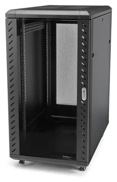 StarTech Rozvaděč 32U / Stojanový rozvaděč / 19" / 4-sloupkový / Nastavitelná hloubka 15–81 cm / uzamykatelný (RK3236BKF)