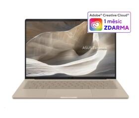 ASUS NTB Zenbook A14 (UX3407QA-OLED180W), X1 26 100, 14" 1920x1200, 16GB, 1TB SSD, Adreno, W11 Home, Zabriskie Beige EDF_2910123