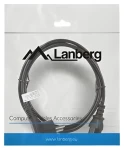 Lanberg napájecí kabel CEE7/7 - IEC C13 černá / Napájecí kabel / 1,8 m (CA-C13C-10CC-0018-BK)