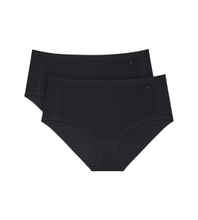 Dámské kalhotky Smart Natural Maxi EX 2P - BLACK - černé 0004 - TRIUMPH BLACK 01