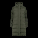CMP dámská zimní bunda s kapucí, zateplená, nepromokavá, zelená (34K0096/F905) 48