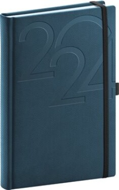 Diář 2024: Ajax - modrý, denní, 15 × 21 cm
