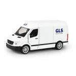 RAPPA 242524 Kovové auto GLS s otevíracími dveřmi 12 cm