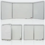 2x3 Triptych lakovaná magnetická rozkládací tabule 60x90-180cm / trojdílná (5907627312002)