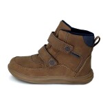 Dětské celoroční barefoot boty Bugga KIVO Brown B00199-18 - 27
