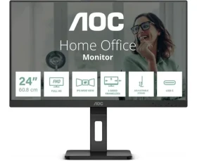 23.8" AOC 24P3CV černá / IPS / 1920 x 1080 / 16:9 / 4ms / 1000:1 / 300cd-m2 / HDMI + DP + USB-C / VESA / Pivot (24P3CV)