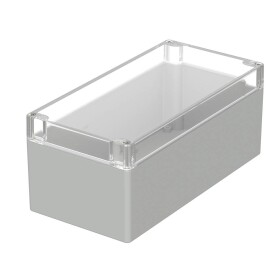 Bopla EUROMAS M 242 G 02242100 Průmyslová skříň 240 x 120 x 100 polykarbonát šedobílá (RAL 7035) 1 ks