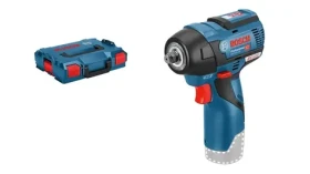 BOSCH GDS 12V-115 / Aku Rázový utahovák / 12V / čtyřhran 3|8" / 2800 ot-min / 3100 rázů-min / 115Nm / L-Boxx / bez Aku (06019E0102)