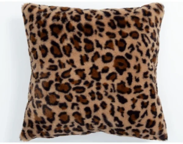 Dekorační polštář Fashion Leopard 60x60 cm, hnědý