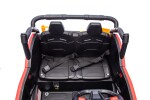 Mamido Elektrické autíčko Buggy UTV 4x4 s vlečkou 24V | 4x200W červené