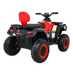 Mamido Dětská elektrická čtyřkolka XT-Speed 4x80W 24V červená
