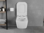 MEXEN - Elis Závěsná WC mísa bez sedátka, bílá 3391XX00