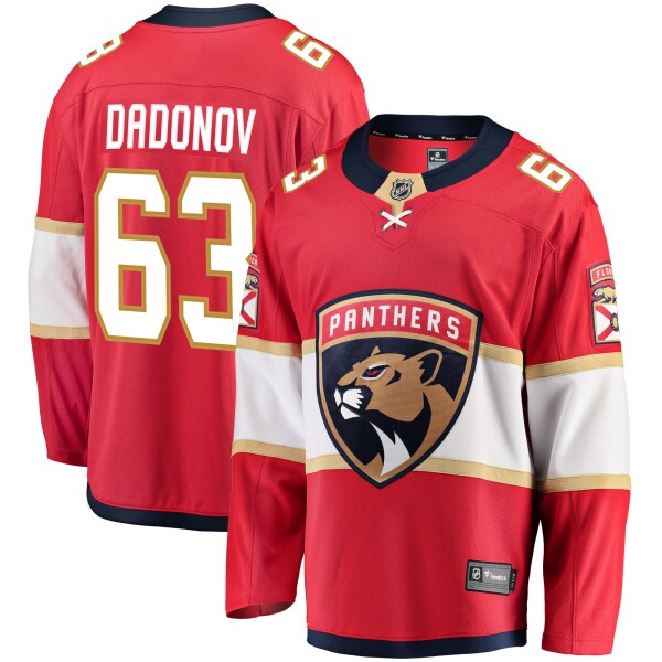 Fanatics Pánský Dres Florida Panthers #63 Evgenii Dadonov Breakaway Alternate Jersey Distribuce: USA