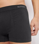 Pánské boxerky GO Smooth Short 2P BLACK černé 0004 SLOGGI BLACK