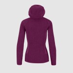 Dámská mikina KARPOS W Rocchetta H. Fl, Boysenberry velikost: S