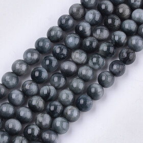 Přírodní sokolí oko - třída A - ∅ 4 mm - 1 ks