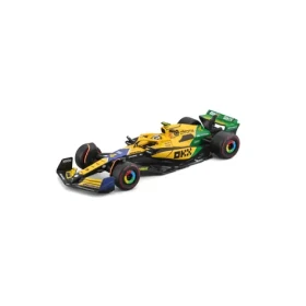 Bburago RACE Formule F1 v dekorativním boxu - McLaren MCL38 (2024) Senna Edition #4 Norris