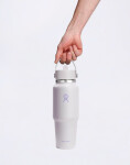 Hydro Flask Wide Mouth Travel Bottle with Flex Straw Cap (946 ml) Cloud Pink