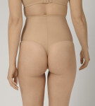 Dámské kalhotky Triumph Shape Smart Highwaist String béžové BROWN