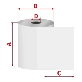 OEM Kotouček normální papír 65/90/18 mm / Kotouček / 1+0 (100065015)