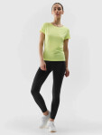 Dámské sportovní tričko recyklovaných materiálů 4F světle žluté Velikost: