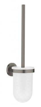 GROHE - Essentials Souprava na čištění toalety, kartáčovaný tmavý grafit 40374AL1