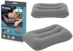 Bestway 67121 šedá / Nafukovací polštář / semišový povrch / 42 cm (21148)