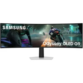 49" Samsung Odyssey G9 OLED / stříbrná / 5120 x 1440 / 32:9 / 0.03ms / 1000000:1 / 250cd-m2 / HDMI DP USB (LS49DG910SUXEN)