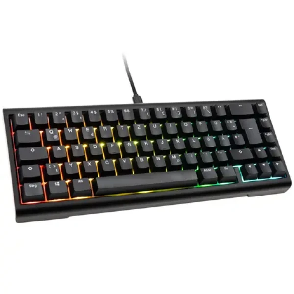 Ducky Tinker 65 Cherry MX-Blue černá / herní klávesnice / podsvícená / mechanická / drátová USB-C / DE (PKTI2367IST-CCDEPDOECLAAW1)