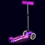 Koloběžka Mini Micro Deluxe Glow LED Plus pink