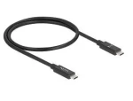 Delock / Kabel USB-C - USB-C / Thunderbolt 4 / PD 240W / 50cm / 8K 120Hz (81210)