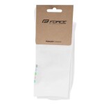 Ponožky FORCE COLOUR dlouhé, bílé (Barva bílá, velikost L/XL)