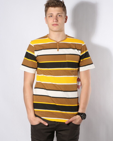 Altamont BEGRASS HENLEY COPPER pánské triko s krátkým rukávem - M