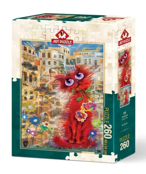 ART PUZZLE 4582 Puzzle Červená kočka