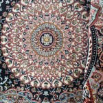 DumDekorace Vintage koberec s dokonalým červeným vzorem