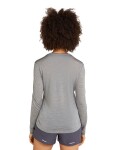 Dámské merino tričko s dlouhým rukávem ICEBREAKER Wmns 125 Cool-Lite Sphere III LS Tee, Metro Heather velikost: M