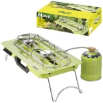 MEVA Vařič MOVE / Kempingový vařič / 2 hořáky / plynové kartuše / 4,6 kW