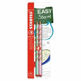 STABILO® EASYgraph pastelová zelená a pastelová růžová - 2 ks balení (B-55880-10)