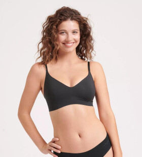 Dámská podprsenka ZERO Microfibre 2.0 Bralette - BLACK - černá 0004 - SLOGGI BLACK S