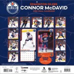 JF Turner Kalendář Edmonton Oilers Connor McDavid #97 2025 Wall Calendar